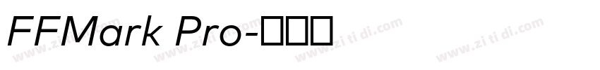FFMark Pro字体转换